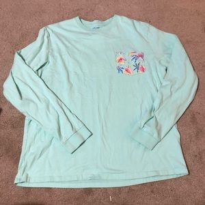Long sleeve pocket tee